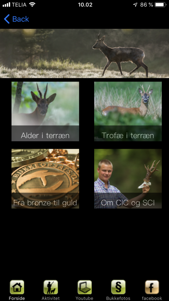 Lad op til bukkejagten med bukkeapp