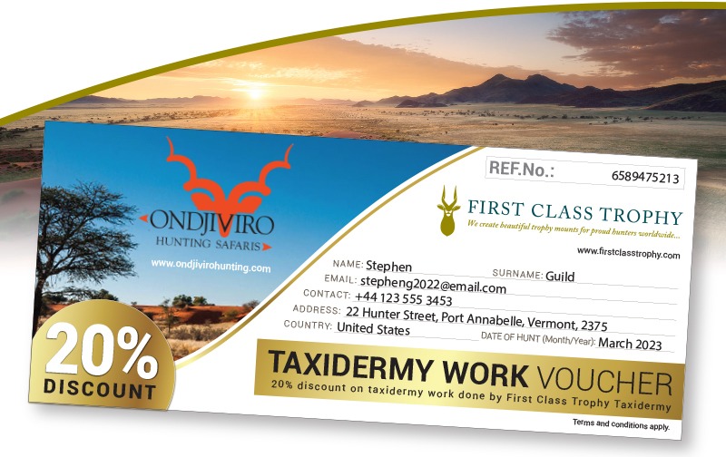 Jagt i afrika via First Class Trophy